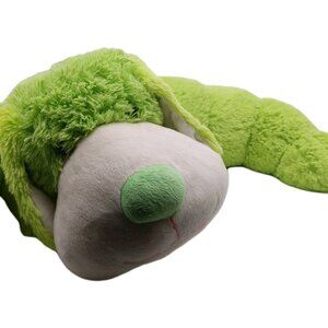 Pillow Pets BodyPillar Dog Green Cream Body Pillow 34" Read